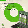 GP Batterieladegerät USB 6h mit 4x2100mA AA-Batterie + Dock - 3503069