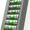 GP Batterieladegerät USB 6h mit 4xaaa und 4xaa Akku - 3503068