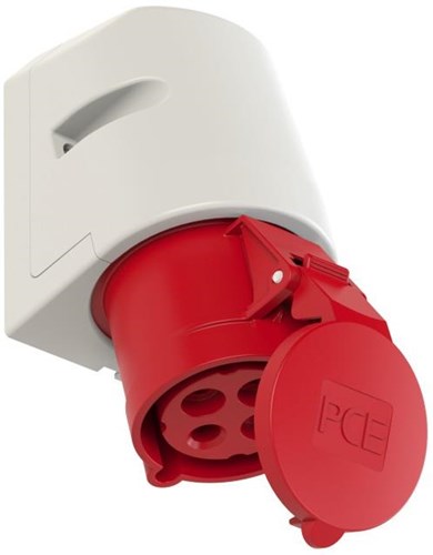 GP CEE 4P 32A 400V Aufputz-WC rot - 6313166