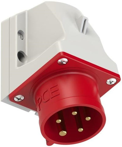 GP CEE 5P 16A 400V Aufputz-WC rot mit Stiften - 6313159