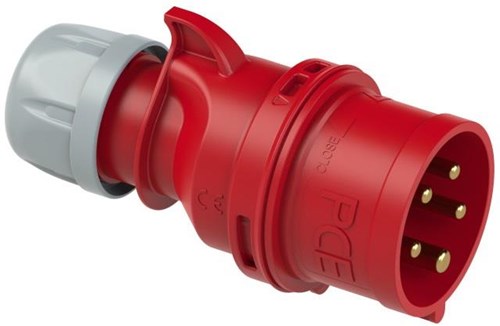 Gp cee 5p 16a 400v stecker rot - 6313156