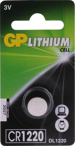 GP CR1220 Lithium -Knopfzelle 3V 1HK