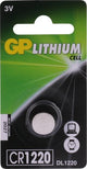 GP CR1220 Lithium -Knopfzelle 3V 1HK