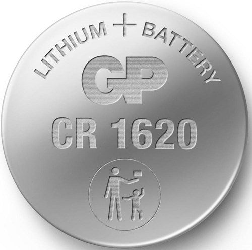 GP - CR1620 Lithium -Knopfzelle 3V 1pk