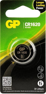 GP - CR1620 Lithium -Knopfzelle 3V 1pk - afbeelding 1