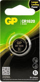 GP - CR1620 Lithium -Knopfzelle 3V 1pk