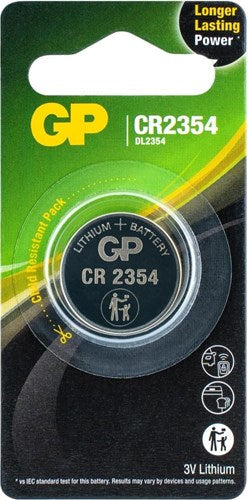 GP CR2354 Lithium-Knopfzellenbatterie 3 V Blister (1) – 3212307