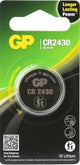 GP - CR2430 Lithium -Knopfzelle 3V 1HK