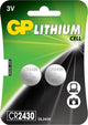 GP CR2430 Lithium 3 Volt Blister 2