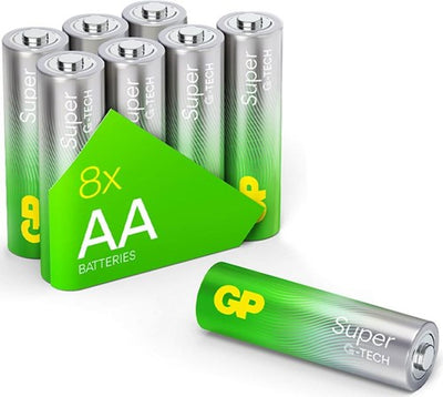 GP GP 8 Multipack AA-Batterie Alkali LR06 15A – 3012260