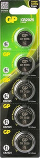 GP GP CR2025 Lithium 3 Volt Blister 5 – 3212344