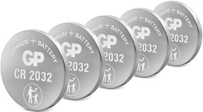 GP GP CR2032 Lithium 3 Volt Blister 5 – 3212345