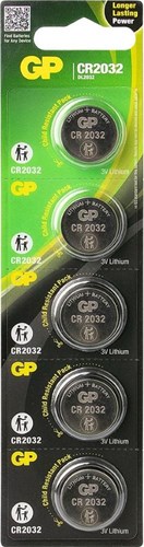 GP GP CR2032 Lithium 3 Volt Blister 5 – 3212345