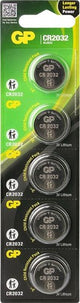 GP GP CR2032 Lithium 3 Volt Blister 5 – 3212345