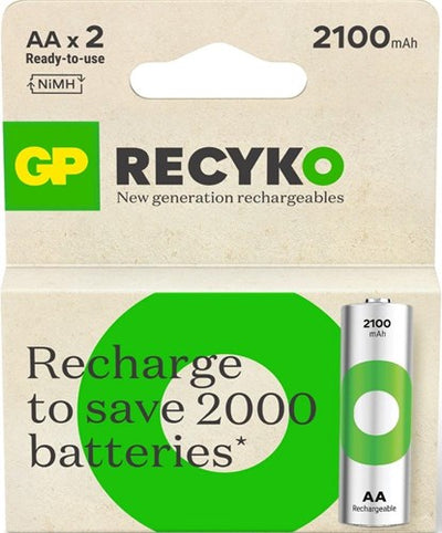 GP NiMH-Akku AA 2100 mA Blister (2) – 3311440