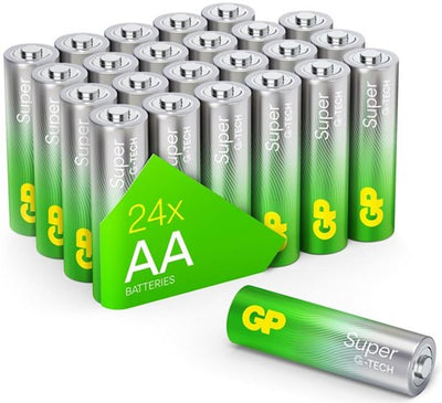 GP Super-Alkalibatterie AA-Box (24) – 3012290