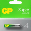 Super-Alkali-AAA-Batterien, 4 Stück