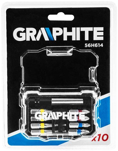 Graphitbit-Set 10-teilig in Aufbewahrungsbox - 6480222