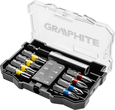 Graphitbit-Set 10-teilig in Aufbewahrungsbox - 6480222