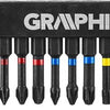 Graphitbit-Set 10-teilig lang im Halter mit Haken - 6480220