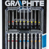 Graphit-Bit-Set | 18-teilig | in Aufbewahrungsbox extra lang - 6480223