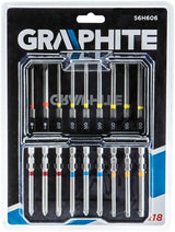 Graphit-Bit-Set | 18-teilig | in Aufbewahrungsbox extra lang - 6480223 - afbeelding 2