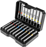 Graphit-Bit-Set | 18-teilig | in Aufbewahrungsbox extra lang - 6480223 - afbeelding 1