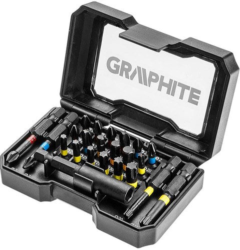 Graphitbit-Set 23-teilig in Aufbewahrungsbox - 6480224