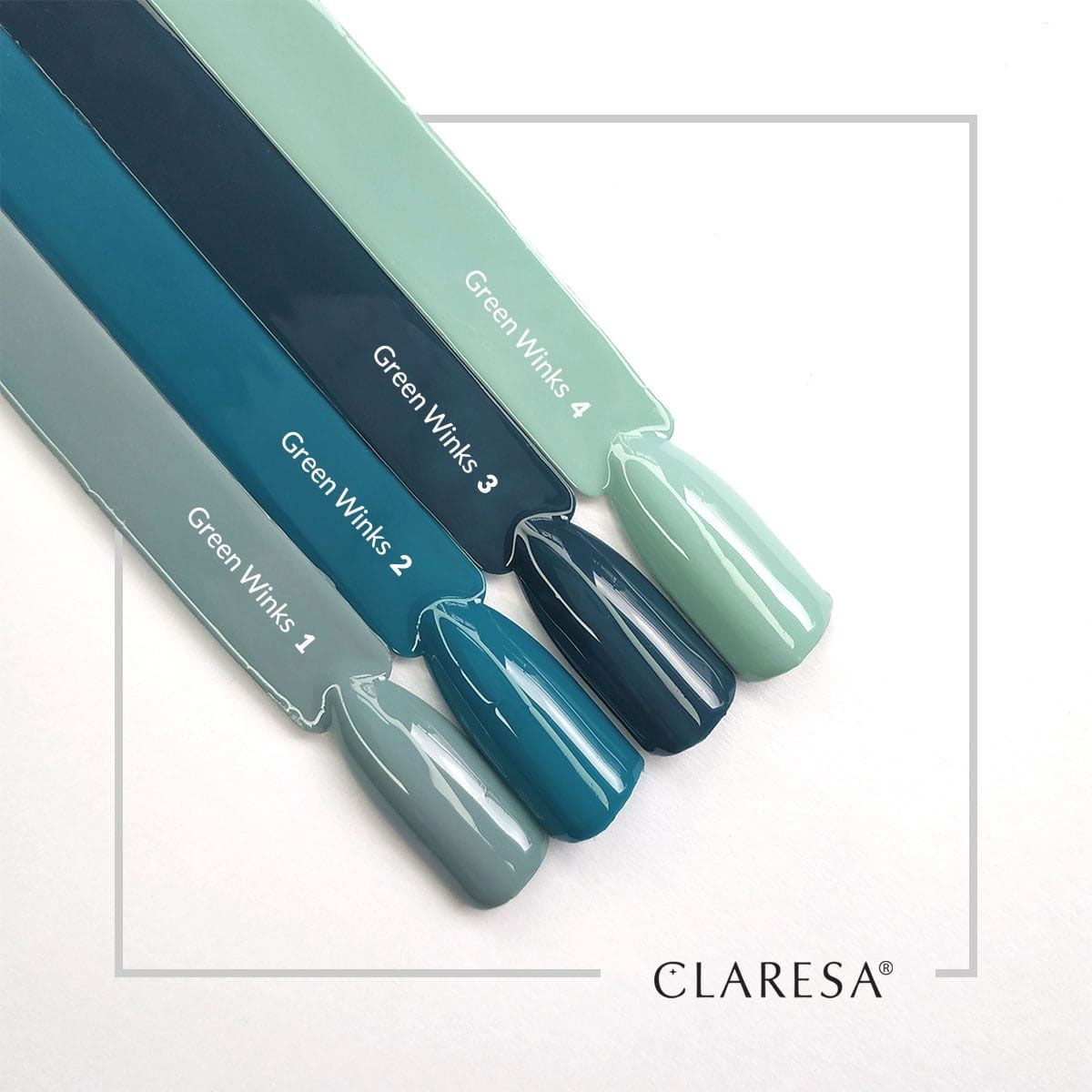 Claresa Claresa UV LED GELLAK 5ML GRÜNE WINKS 4