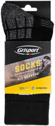 Grisport Ganzjahressocken 25108 | schwarz grau | Größe 42 - 00.048.178.39