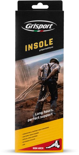 Grisport Einlegesohle hoch 1000032 | schwarz | Größe 41 - 00.048.185.41