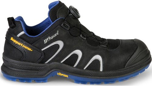 Grisport Sicherheitsbieger 32511 Boa Low S3 Schwarz Blau – Größe 45 – 00.049.012.45