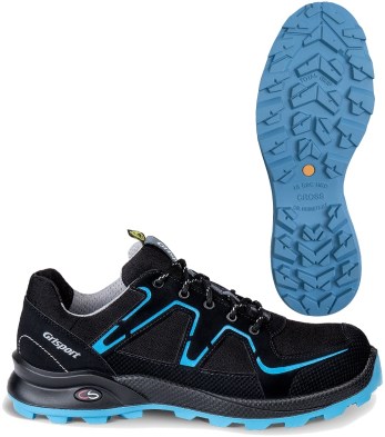 Ty Grisport Safe Cross Safe Enduro 33604 Low S3 Grau Blau – Größe 43 – 00.049.009.43