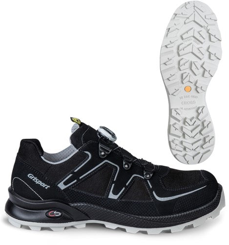 Ty Grisport Safe Cross Safe Horizon 33606 Boa S3 Schwarz Silber – Größe 40 – 00.049.011.40