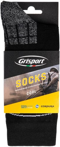 Grisport sommerliche coole Socken 25109 | grau schwarz | Größe 42 - 00.048.181.39
