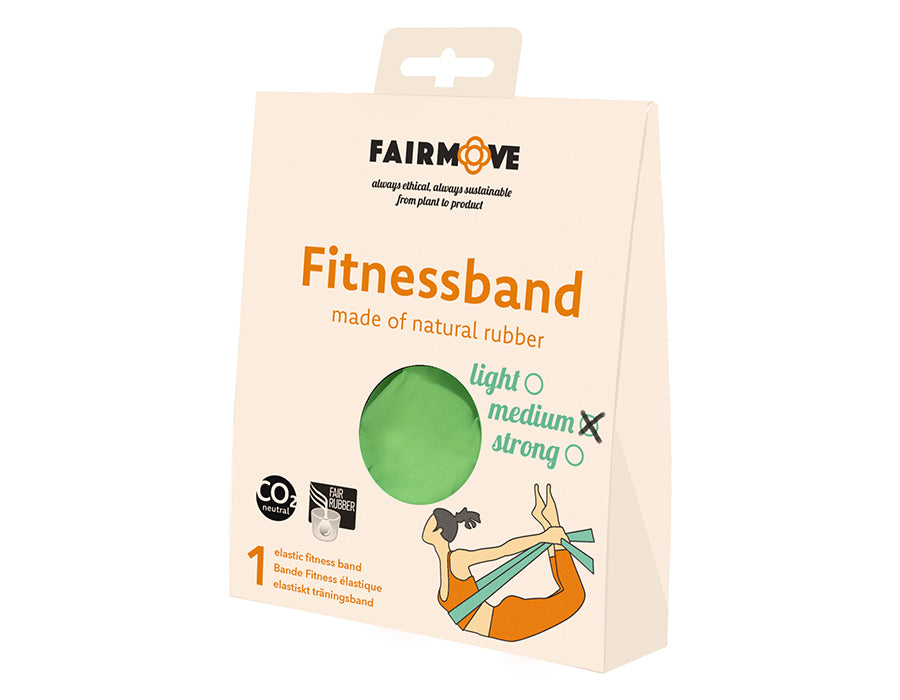 Fairzone Fitnessband mittelgrüner