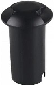 Bodenstrahler LED 1 W 3000 K 12 V IP67 schwarz 2 Seiten – 5070410