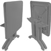 Grosfillex Vega Tisch 80x80cm Anthrazit