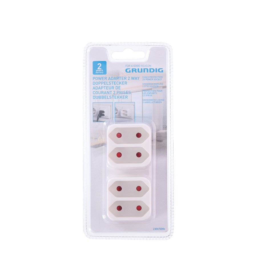 Grundig Doppelstecker 2 Stück