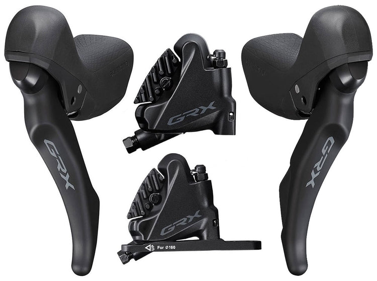 Shimano grx bl st-rx600+br-rx400 1x11-fach scheibenbremsenset