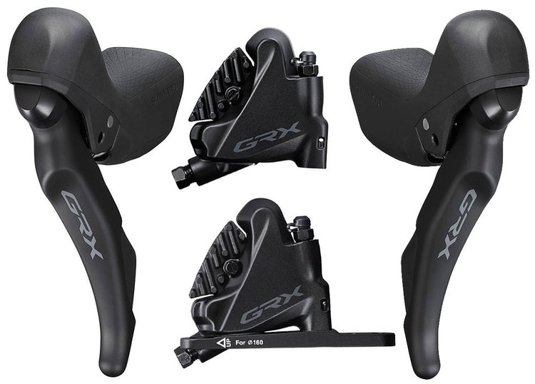 Shimano RX ST-RX600 + BR-RX400 2x11-fach Scheibenbremsen-Set