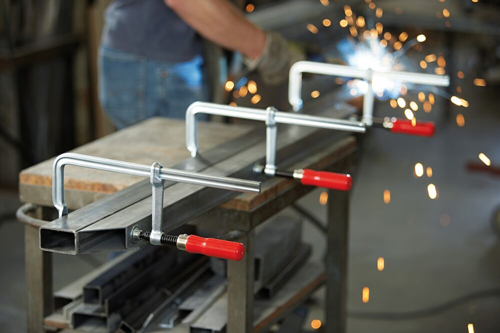 Bessey All Stahl Kleber Tang Classiix GS20 mit Holzhan