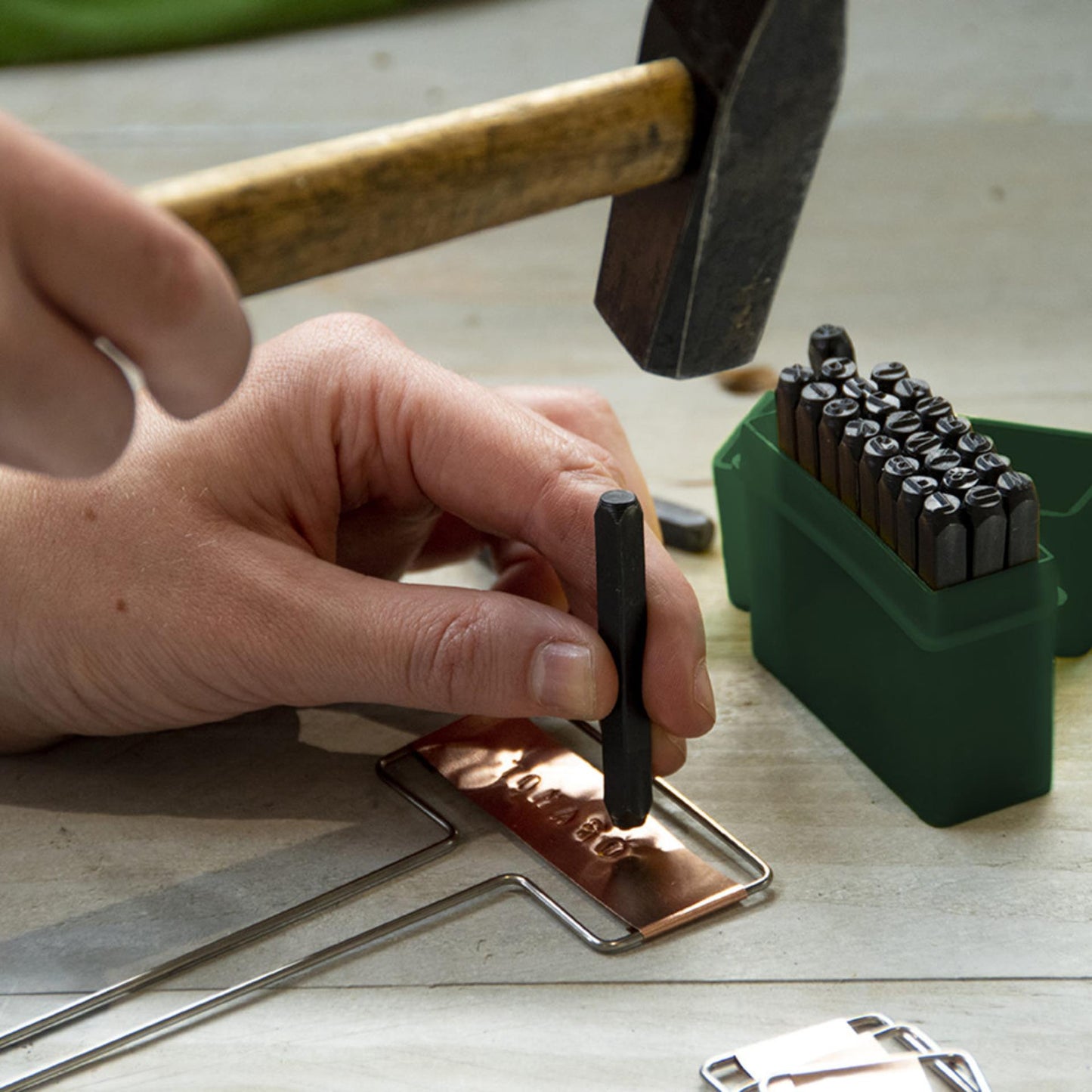 Esschert Design-Stempel für Ihre eigenen Pflanzenetiketten Slaglette