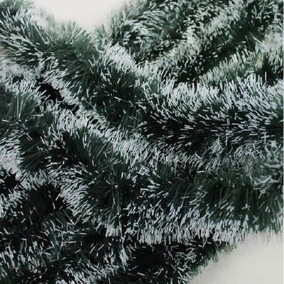Aro Houseware Weihnachtsbaumgirlande 200x9cm, 10er Pack grün