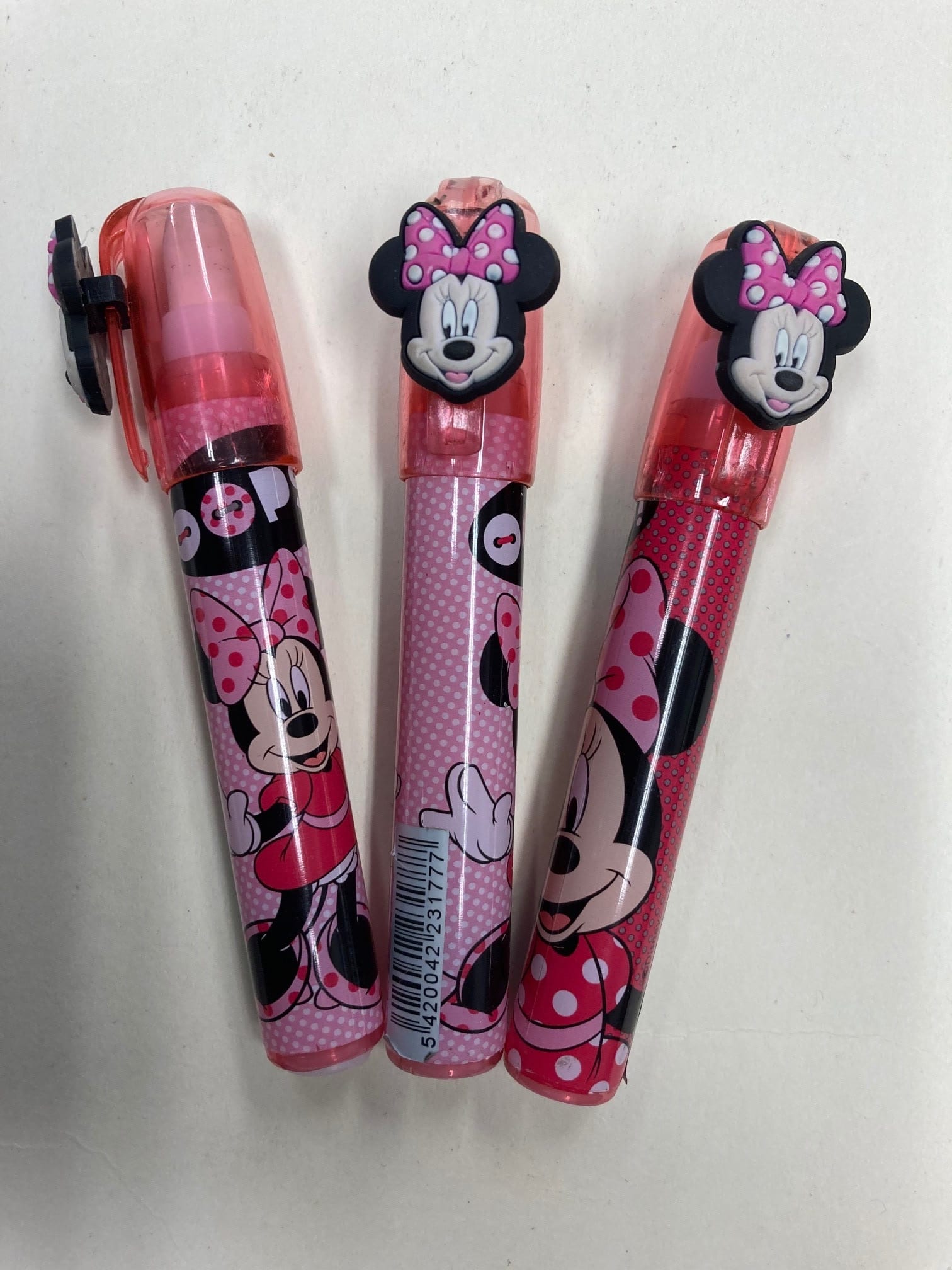 Minnie Mouse Gummen in Bleistiftform