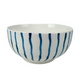 Gusta Schüssel Streifen blau ø14x7cm