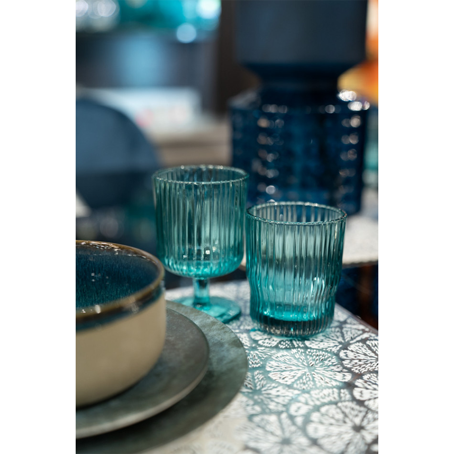 Gusta Weinglas blau 250ml