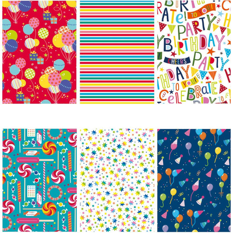 Geschenkpapier-Partyrolle 200x70cm