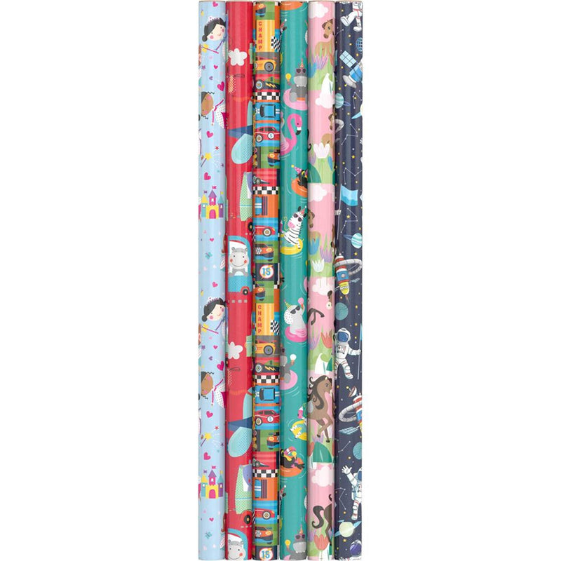 Geschenkpapier Kinderrolle 200x70cm