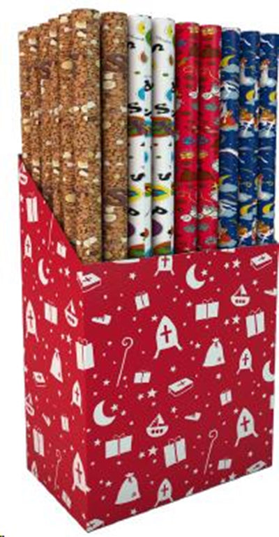 Hoomark Sinterklaas-Papier 200 x 70 pro lose Rolle